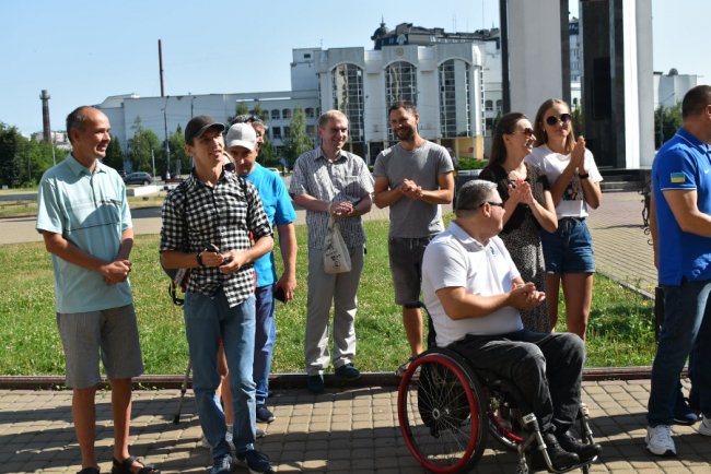 На Волині підняли прапор Національного олімпійського комітету. ФОТО