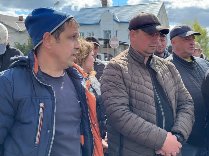 Протести шахтарів на Волині: люди не пускають на роботу нового керівника «Волиньвугілля»