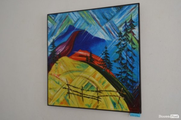 Коли полотна танцюють: у Луцьку відкрили виставку картин «в чотири руки». ФОТО