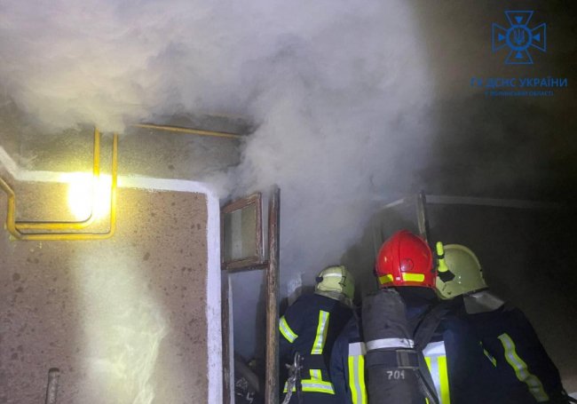 На Волині вночі горів житловий будинок . ФОТО