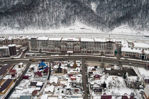 Олімпійські об'єкти в Сочі з висоти пташиного польоту. ФОТО