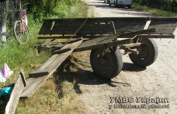 Підвода в’їхала в електроопору: волинянка померла на місці. ФОТО