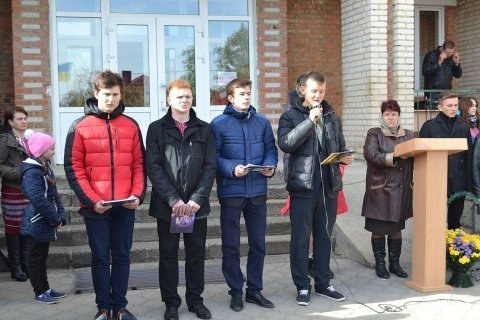 У Жидичині вшанували загиблого односельчанина. ФОТО