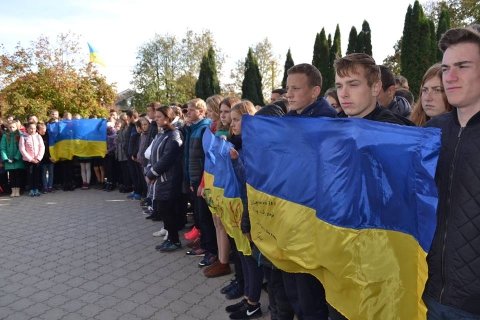 У Жидичині вшанували загиблого односельчанина. ФОТО