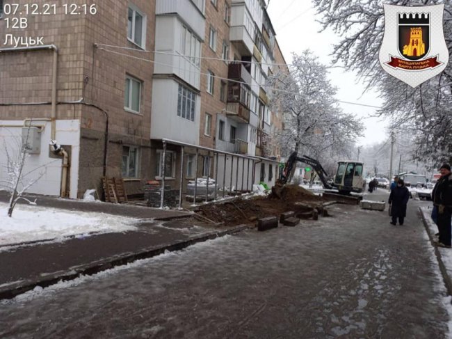 У Луцьку на Конякіна розпочали незаконні земельні роботи. ФОТО