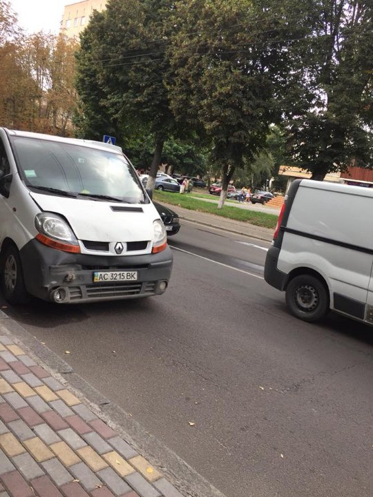У Луцьку – аварія. ФОТО