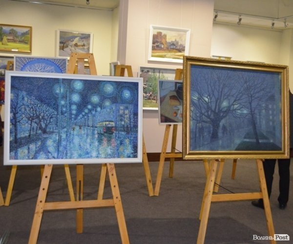 У Луцьку показали роботи художника Валенти. ФОТО