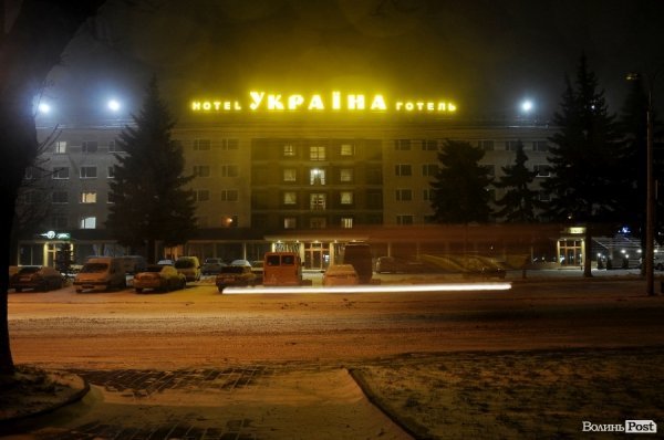 Сніг у Луцьку. ФОТО