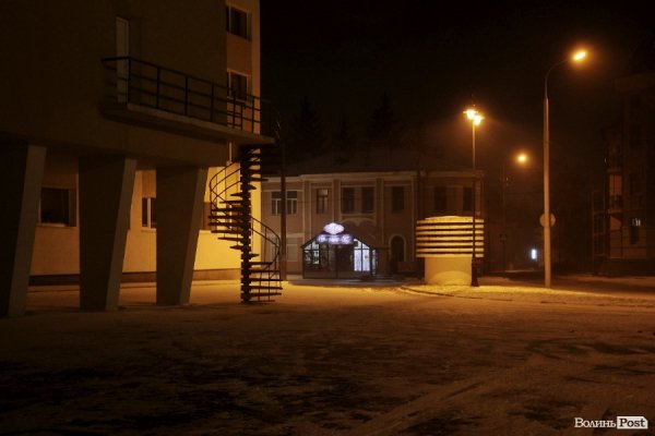 Сніг у Луцьку. ФОТО