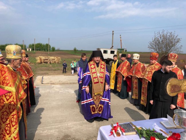 У селі на Волині освятили місце для побудови храму