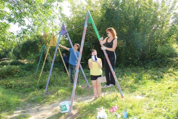 У Луцьку прибрали спортмайдачник біля «Спартака». ФОТО