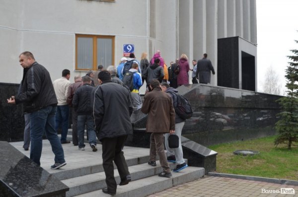 У Волинській ОДА сперечалися за спортивне управління. ФОТО