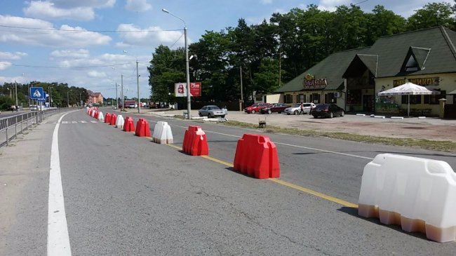 На трасі до «Ягодина» оновили розмітку