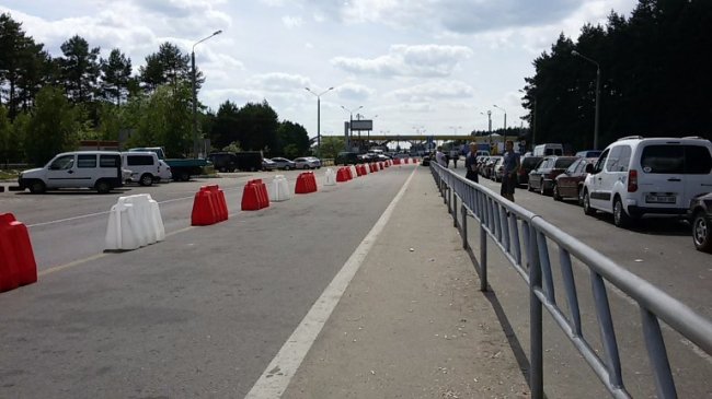 На трасі до «Ягодина» оновили розмітку