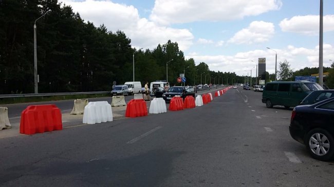 На трасі до «Ягодина» оновили розмітку