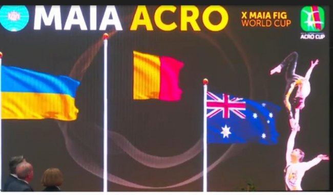 Волинські акробатки здобули «срібло» на Кубку світу. ФОТО