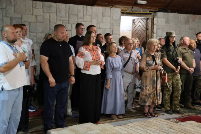 У Луцьку в День державності молилися за Україну