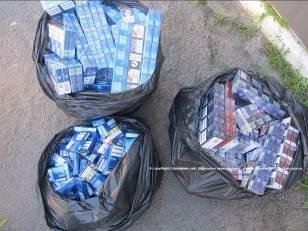 Через Устилуг поляк намагався перевезти контрабандні цигарки. ФОТО