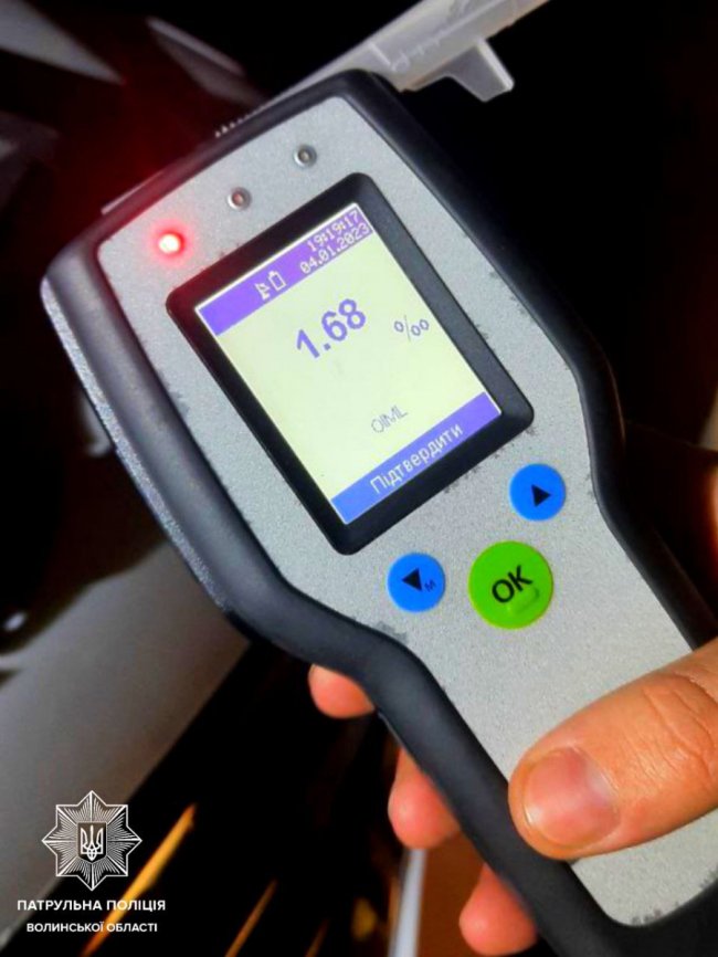 У Луцьку п’яний водій за вечір скоїв дві ДТП. ФОТО