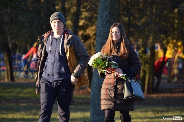 Кохання на вулицях Луцька. ФОТО