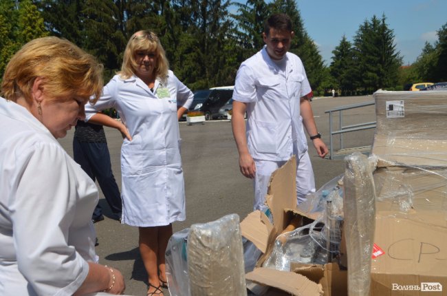 За гроші «Медіа-кави» купили обладнання в госпіталь на суму понад 30 тисяч