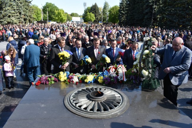 У Луцьку відзначили День перемоги над нацизмом. ФОТО