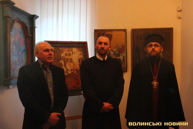 Святі воїни: у Луцьку відкрили виставку унікальних ікон