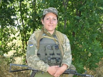 Дружина загиблого бійця з Маневиччини пішла в десантні війська