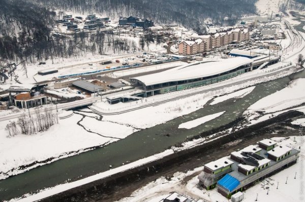 Олімпійські об'єкти в Сочі з висоти пташиного польоту. ФОТО