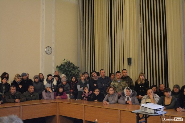 Ігор Єремеєв та губернатор Волині зустрілися з родичами тербатальйону «Волинь». ФОТО