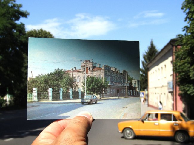 У місті на Волині пам’ятні місця порівняли із ретро-листівками. ФОТО