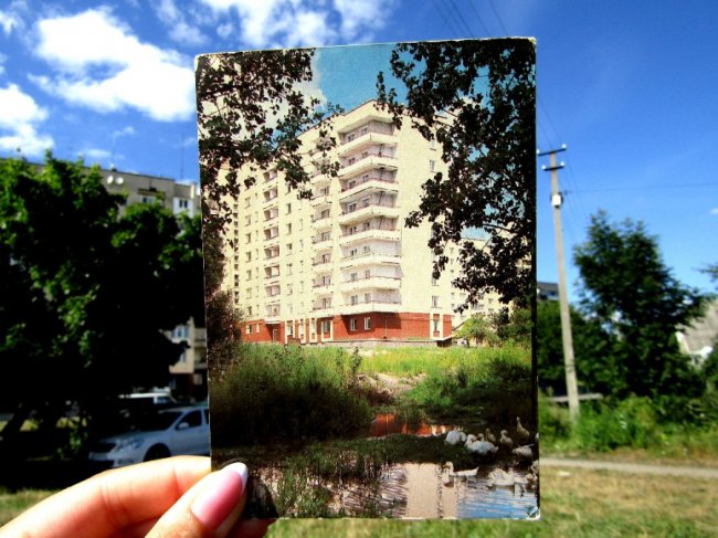 У місті на Волині пам’ятні місця порівняли із ретро-листівками. ФОТО