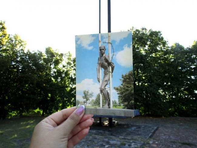 У місті на Волині пам’ятні місця порівняли із ретро-листівками. ФОТО