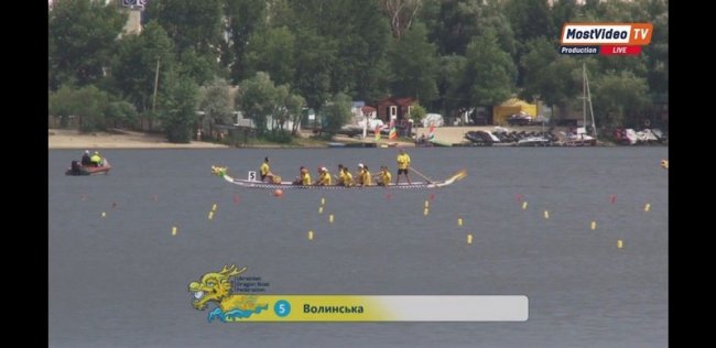 Волинська команда – чемпіон України з веслування на човнах. ФОТО