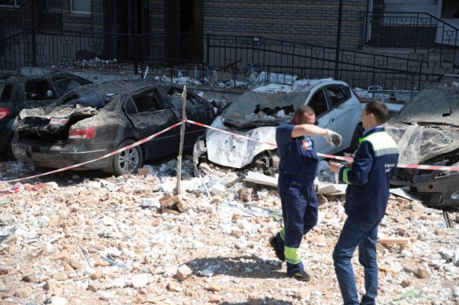 «В Голосіївському районі загинула жінка, яка вийшла на балкон подивитися, як збивають дрони»,  – Кличко