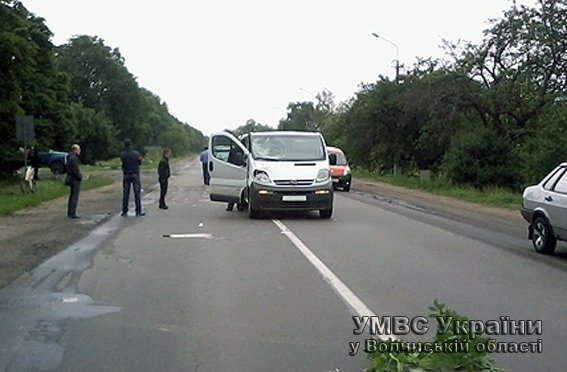 Аварія на Волині: під колесами опинився 81-річний чоловік. ФОТО