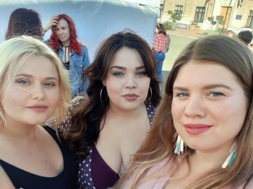 Епатажне дефіле: волинські моделі XL взяли участь у соціальному проекті у Києві.ФОТО