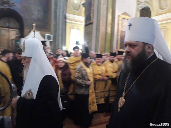 До Луцька прибув Філарет. ОНОВЛЕНО. ФОТО