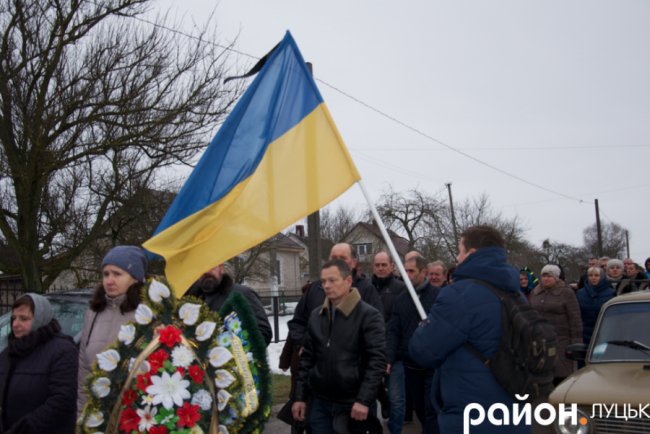 На Волині попрощались з бійцем 14-ої бригади. ФОТО