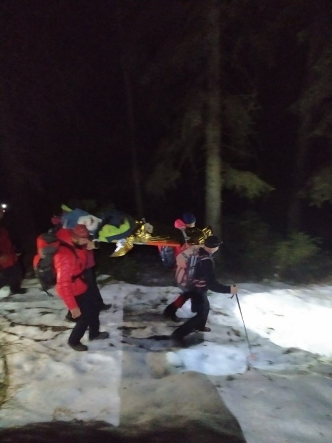 На Говерлі травмувався волинянин. ФОТО