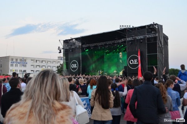 Як у Луцьку відривалися на концерті Океану Ельзи. ФОТО. ВІДЕО