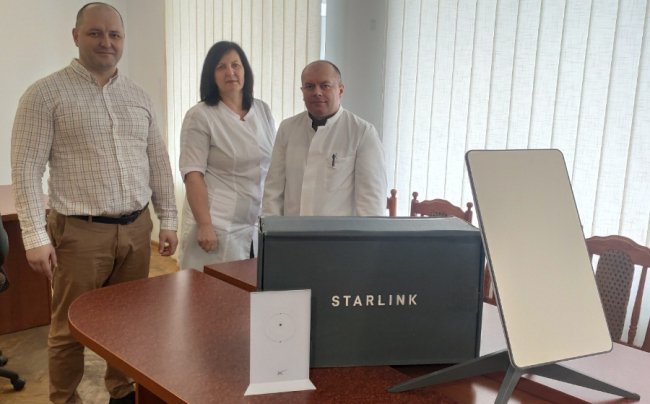 Лікарня у волинському селищі отримала Starlink