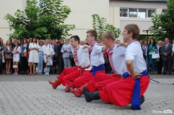 Посвята в студенти у луцькому «політесі». ФОТО