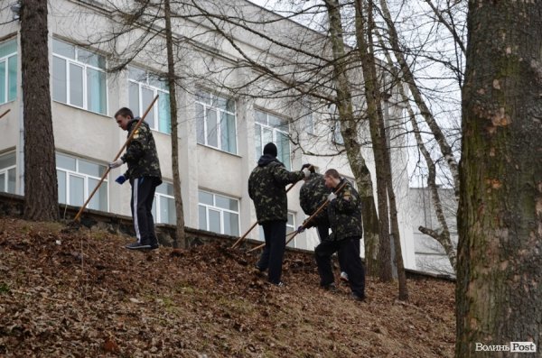 Як прибирали Луцьк