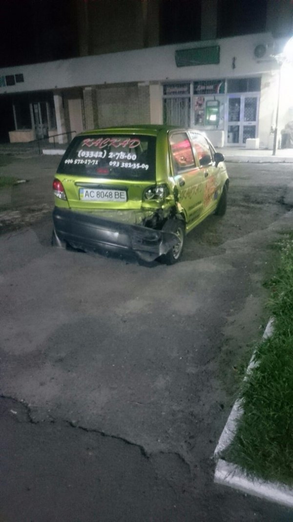 У Володимирі - аварія на Луцькій. ФОТО