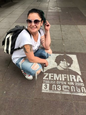 До «українського перфомансу» Земфіри причетна волинянка. ФОТО. ВІДЕО