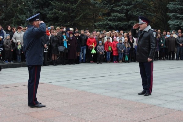 Луцькі ліцеїсти склали присягу на вірність українському народу. ФОТО