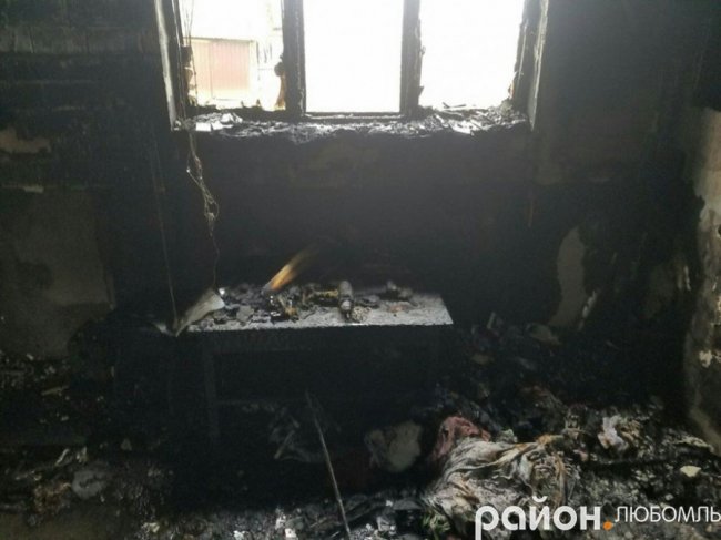 На Волині згорів житловий будинок. ФОТО