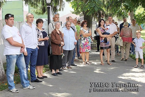 Волинських правоохоронців відправили в АТО. ФОТО 