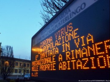 Італія посилює карантин через зростання хворих на COVID-19